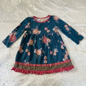 Matilda Jane Long Sleeve Rose Dress Size 18-24 Months